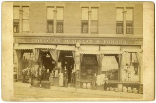 Wonderful Holyoke Massachusetts Storefront by A w Howes Co of Turners