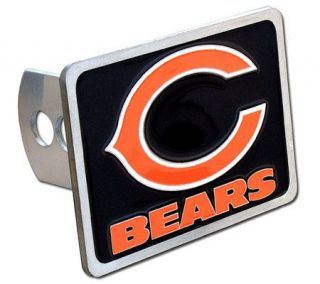 NFL Chicago Bears Trailer Hitch Cover with 3 DLogo   F187214