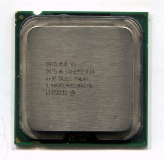 Intel Core 2 Duo E6600 CPU SL9ZL 2 4 GHz 4M 1066 C2D Conroe