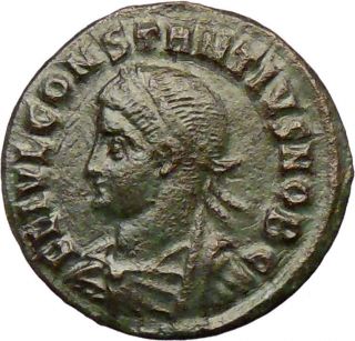 Constantius II Constantine I Son as Caesar 324AD Ancient Roman Coin