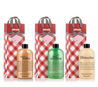 philosophy candy collection 3 in 1 gel trio 16 oz. —