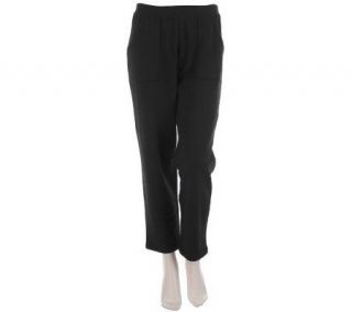 Sport Savvy Essentials Stretch French Terry Regular Ankle Pants