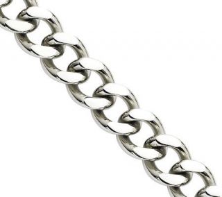 Steel by Design 13.75mm 22 Curb Chain Necklace —