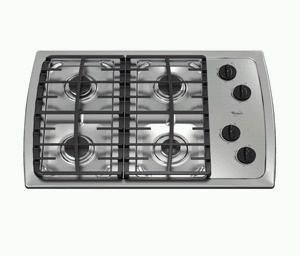 info whirlpool scs3017rs 30 built in gas cooktop stainless steel