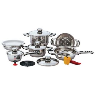  Ply Heavy Gauge Stainless Steel Cookware Set Cooking Pots Pans
