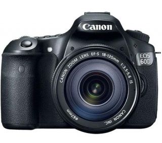 Canon EOS 60D DSLR Camera Kit w/18 135mm Lens —