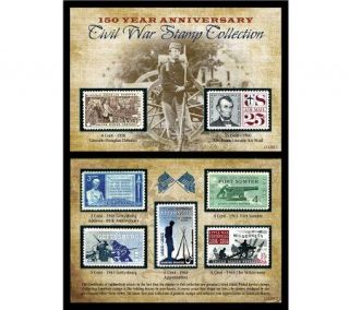 150th Anniversary Civil War Commemorative StampCollection   C213373
