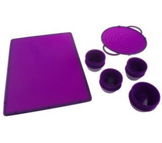 Technique 26 piece Silicone Muffin Cup & Baking Board Set —