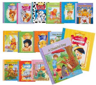 Set of 15 DisneyClassic & Winnie the Pooh Hard Cover Storybooks