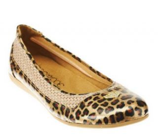 Sheri Poe Ellen Mesh Flats w/ Ornament Detail —