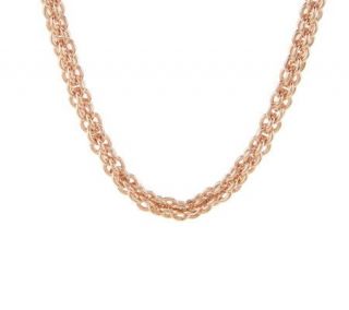 Bronzo Italia 20 Caged Link Necklace with Magnetic Clasp —