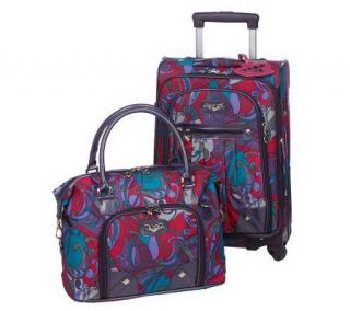 KathyVanZeeland 21 Expandable Spinner Pilot Case and Tote Set