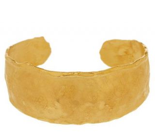 Veronese 18K Clad Average Bruciato Sculpted Cuff —