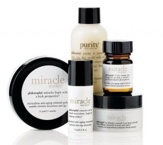 philosophy miracle worker 15 day skincare challenge 4 piece system 