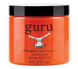 philosophy the guru fresh orange citrus body scrub, 23 oz. —
