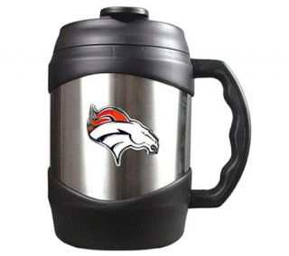 NFL Denver Broncos 52 oz Stainless Steel MachoTravel Mug —