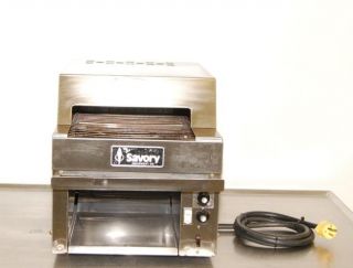 savory conveyor toaster rt 2vs 750 slices hour used savory