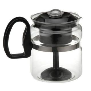 Stovetop Coffee Percolator Glass Coffee Maker Pot 8 Cup Drip