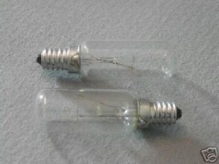 Cooker Exractor Hood Lamps X2 40W Ses Tube Shape