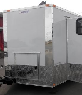 New 8 5 x 20 Concession Competition Smoker Trailer with Smoker Deck