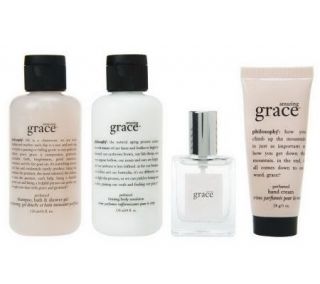 philosophy state of grace 4 piece fragrance discovery set —