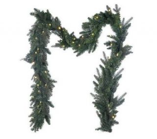 BethlehemLights Solutions Oversized 9 Garland w/ 50 LEDs & Timer