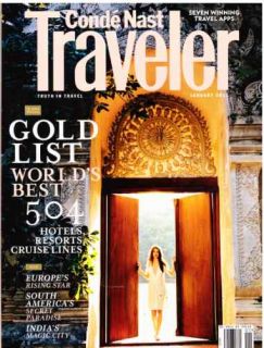 Conde Nast Traveler January 2011 Gold List