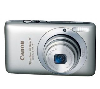 Canon PowerShot SD1400IS Digital Camera   Silvertone —