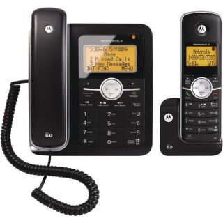 MOTOROLA L402C DECT 6 0 CORDED CORDLESS PHONE WITH DIGITAL ANSWERING