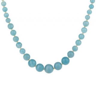 Lee Sands Graduated Gemstone Bead 19 Necklace —