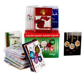 31 piece HolidayGreeting Card Set with Musical Keepsake Box — 