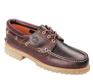 Timberland Mens Leather Traditional Handsewn Boat Shoe   A148731
