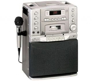 Singing Machine SMG188 CD G Karaoke System withCassette Deck