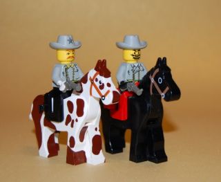 Custom Lego Civil War Confederate Soldiers Minifigs