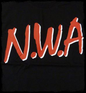 NWA   Logo Straight Outta Compton t shirt   Official   FAST SHIP