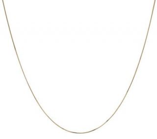 EternaGold 32 Polished Round Snake Necklace 14K Gold, 2.6g —