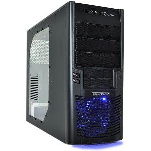 Cooler Master Elite 430 11 Bay ATX Mid Tower Computer Case BLACK, no