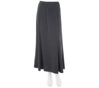 Quacker Factory Matte Jersey A Line Skirt —
