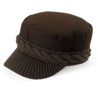 San Diego Hat Co. Mens Knit Brim Cap —