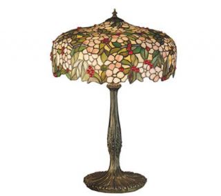 Tiffany Style 23 Cherry Tree Table Lamp —
