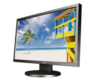 Acer 23 Widescreen LCD Monitor with Built in Speakers   Black