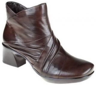 Earth Zinnia Leather Ankle Boots —