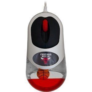 NBA Chicago Bulls USB Aqua Optical Computer Mouse