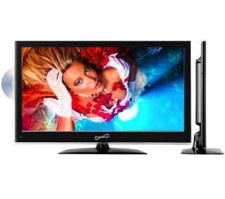 Supersonic SC 2412 24 Diag. HD LED TV w/Built in DVD Player