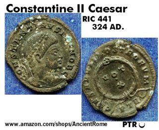 Constantine II Caesar R4 British Museum Treasure Report