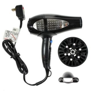 Conair Infiniti Tourmaline Ionic Hairdryer w/ Diffuser + Concentrator