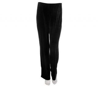 Linea by Louis DellOlio Stretch Velvet Pull on Pants —