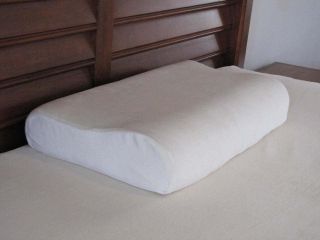 Contour Memory Foam Comfort Cervical Neck Bed Pillow R