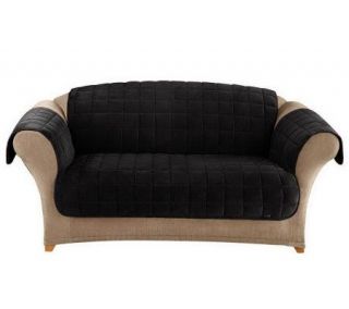 Sure Fit Deluxe Comfort Furniture Friend Loveseat Cover —