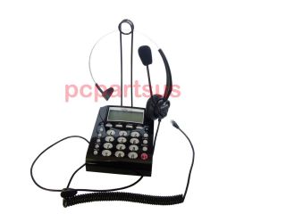 New Calltel T400 Headset CT800 Feature Corded Telephone Dial Key Pad